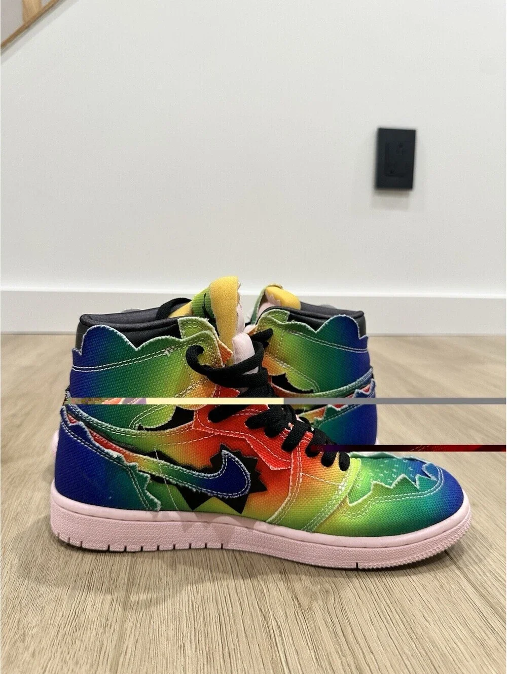 Nike Air Jordan 1 Retro OG High x J Balvin Tie Dye Size 7 DC3481-900
